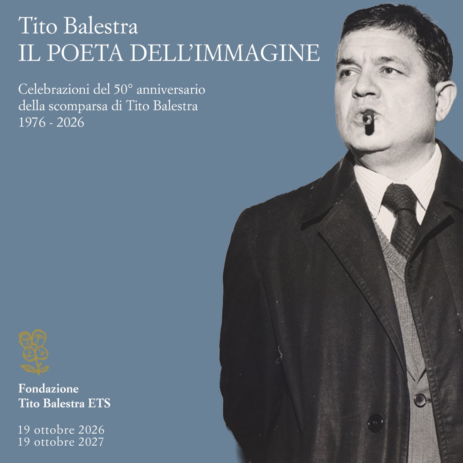 Fondazione Tito Balestra ETS picture of the event: TITO BALESTRA. IL POETA DELL'IMMAGINE
